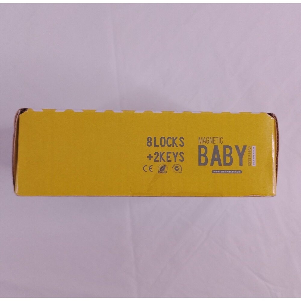 Misica Baby Safety Magnetic Cabinet & Drawer Locks - 8 Locks 2 Keys - Brand New - Picture 8 of 9